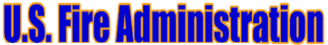 U.S. Fire Administration FEMA Web Site